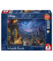 Puzzle Disney 1000 pcs - La Belle et la Bête : Danse au Clair de Lune