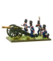 Black Powder - French Imperial Guard Foot Artillery firing 12pdr