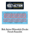 Bolt Action - French Roundels decals sheet
