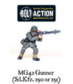 Bolt Action - MG42 Gunner (Sd.Kfz 250 or 251)