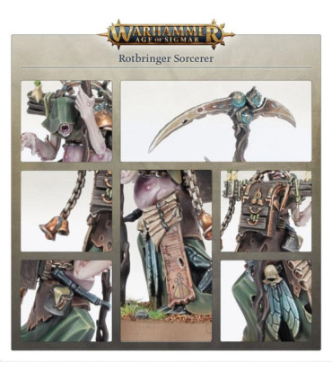 Age of sigmar - Maggotkin of Nurgle : Sorcier Gangreneur