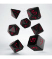 Set de Dés - Classic RPG Black & red Dice Set