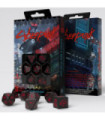 Set de Dés - Cyberpunk Red Dice Set: Blood over Chrome