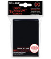 Ultra PRO - 50 Deck Protector Sleeves : Standard Noir