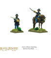 Black Powder - American Civil War: Union Officers standing (foot & mounted)