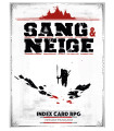 Index Card RPG - Sang & Neige + Écran du Meneur de Jeu