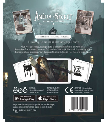 Amélia's Secret : Escape in the Dark