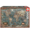 Mappemonde Historique - 8000 pièces
