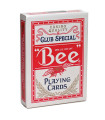 Bee playing cards rouge