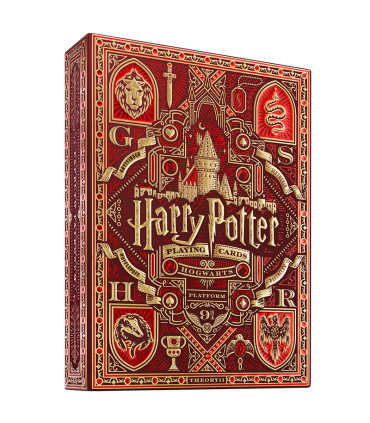 Harry potter playing cards rouge gryffondor