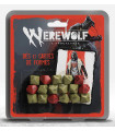 Werewolf: l'Apocalypse - Set de dés et Cartes de formes