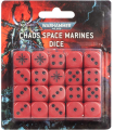 Chaos Space Marines Dice (x20)