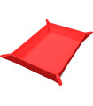 Vivid Magnetic Folding Dice Tray - Red