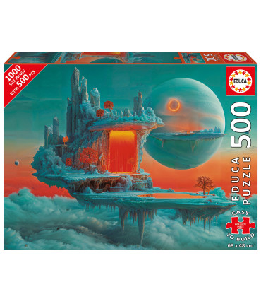 Planète De Feu Et De Glace - 500 Pièces