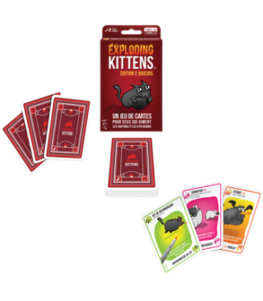 Exploding Kittens : Édition 2 Joueurs