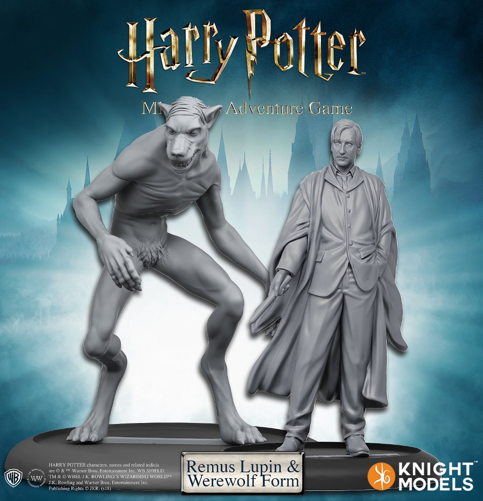 Harry Potter Miniatures Adventure Game Remus Lupin + Remus ...